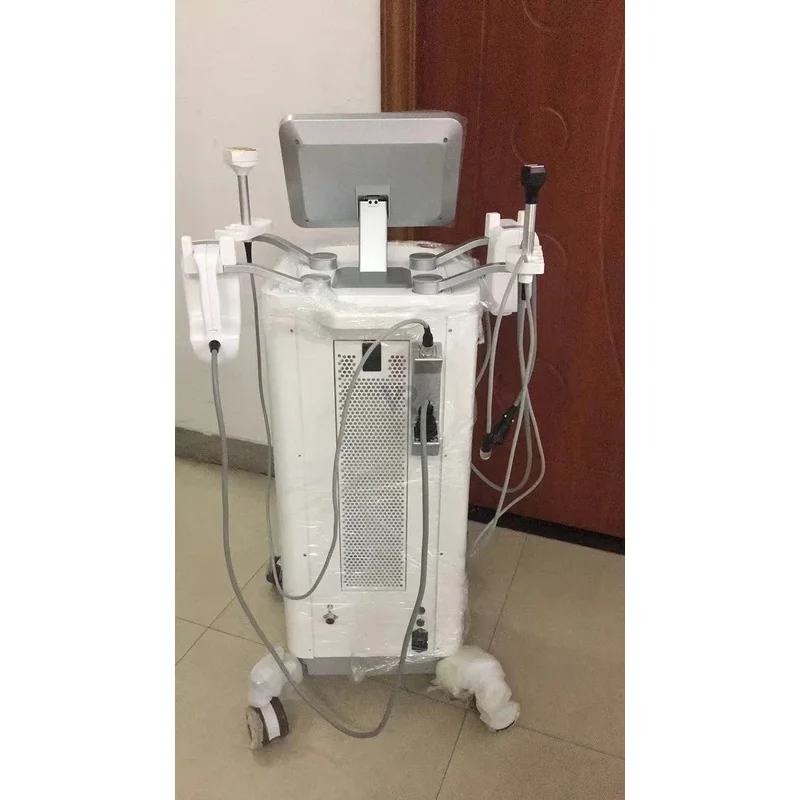 أحدث جهاز 2 في 1 من الألماس والبلاستيك الفائق لرفع الوجه والجسم، شد الجلد، تقليل التجاعيد، وتنحيف الوجه والجسم