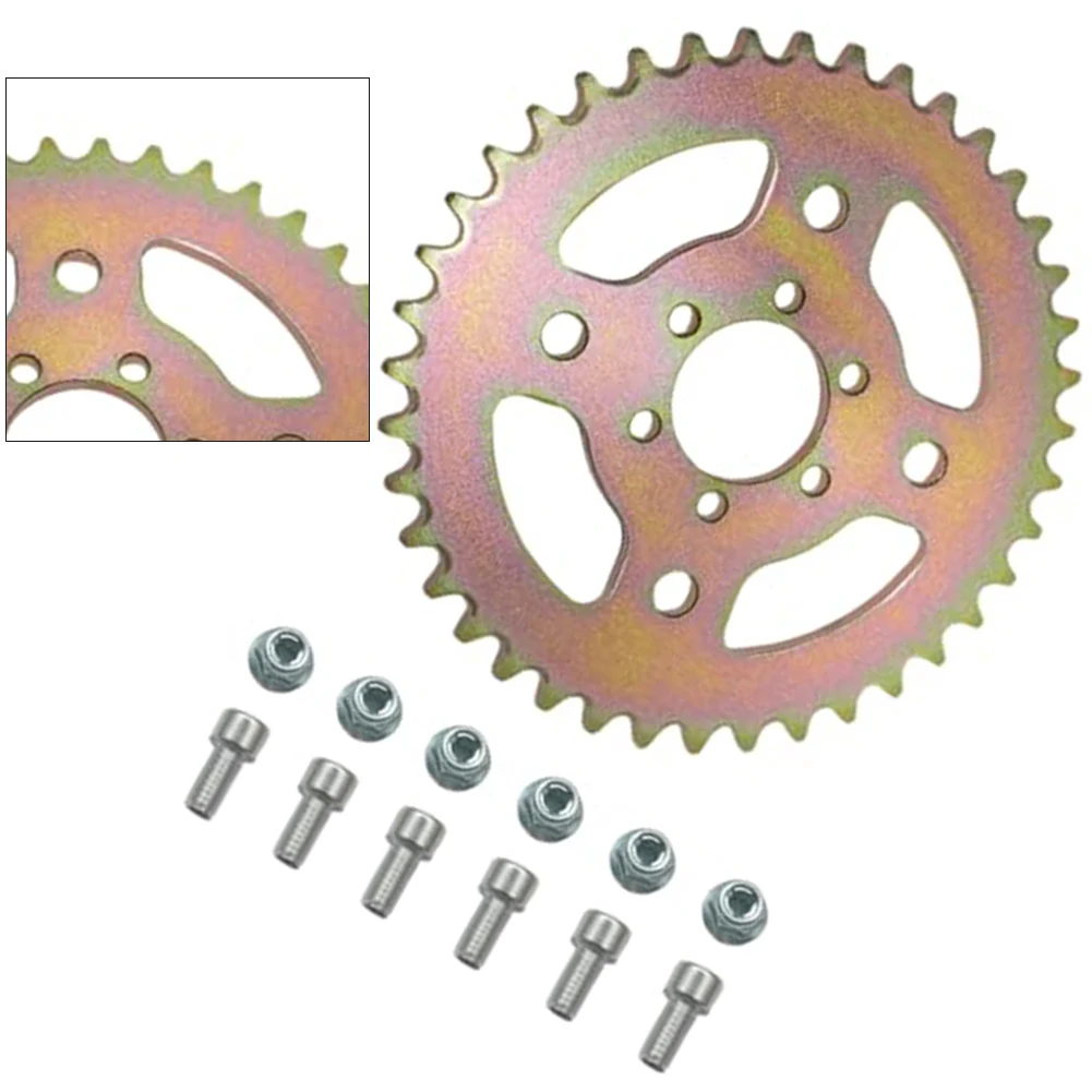 Off-road Riding 40T Rear Sprocket Heavy-Duty Sprocket High Torque Performance Sprocket Motorbike Brake As Shown In The Figure