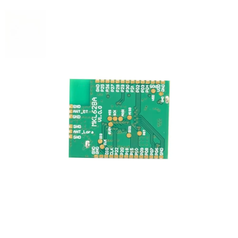 NRF52832 (BLE) and Semtech Sx1262 (LoRa) Chipsets Ultra-low Power Consumption K Through AT Commands for Networks