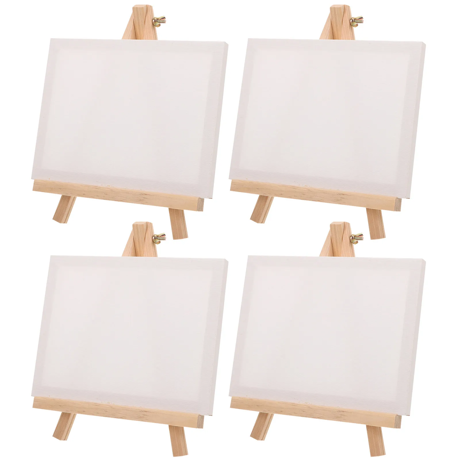 set-di-4-mini-cavalletti-in-tela-artigianali-fai-da-te-con-supporto-in-legno-e-tavole-vuote-per-pittura-a-olio-acquerello-disegno-artistico-bordi-arrotondati-sicuri