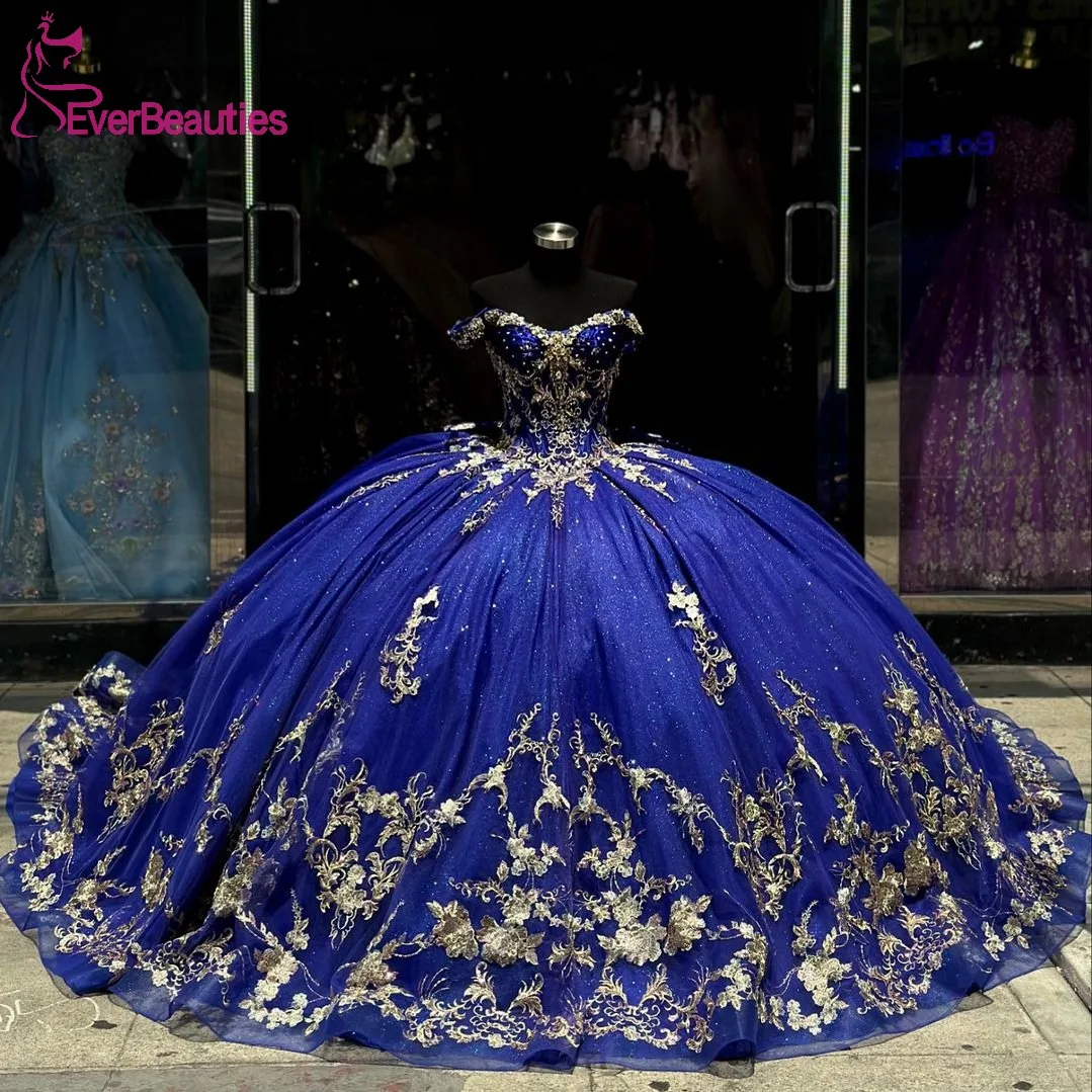 

Бальное платье Quinceanera Dress Sweetheart Vestidos De 15, вечерние платья Quinceañera с открытыми плечами, тюлевое кружевное вечернее платье для женщин