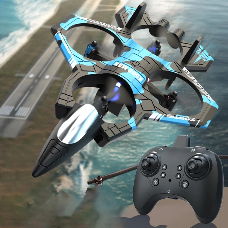 RC لعبة الطائرة شراعية تحلق هليكوبتر 2.4G حيلة التحكم عن بعد رغوة طائرة مقاتلة لعب في الهواء الطلق للأطفال الكبار الهدايا