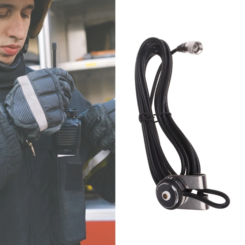 O extensor da antena do walkie talkie do rádio melhora a intensidade do sinal RG58 UHF PL259 K1KF