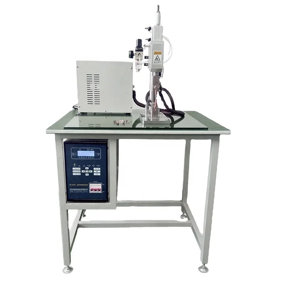 Manual Single Side CNC Spot Welding Machine Pneumatic Spot Welder For Lithium Cylindrical Battery Pack