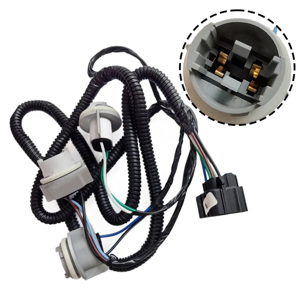 

Разъем заднего фонаря (как на фото) для Silverado, левый задний, прямая замена, пластиковая конструкция, для подключения к проводке.