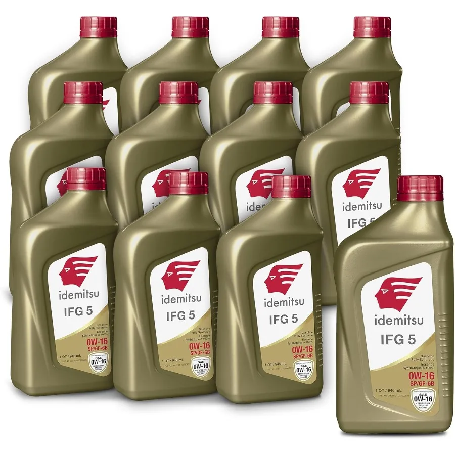 

IFG 5 0W16 Моторное масло Полностью синтетический корпус на 1 литр из 12 сертификатов SP GF6A моторного масла для двигателей TGDI PFI, разработанный для Superio