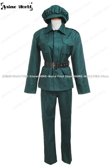 《Custom Size》Anime Axis Powers Hetalia Hungary Uniforms Cosplay Costume Made Cloth Christmas Party Halloween Uniform