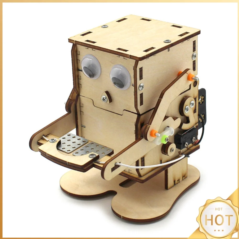 Robot Eating DIY Model Teaching Learning STEM Project for Students Kids