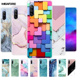 Funda de TPU suave para Sony Xperia 1 10 II 1 5 III, carcasa transparente de silicona para Sony Xperia L4 L3 L2, XZ XZ4 XZ2 Compact Premium