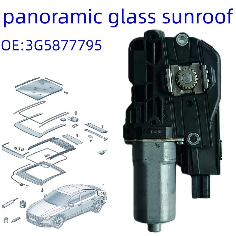 

NEW Per Brand new and au NEW thentic V W Arteon Passat T-Roc Touran Roof sliding sunroof motor 3G5877795，2015-2024