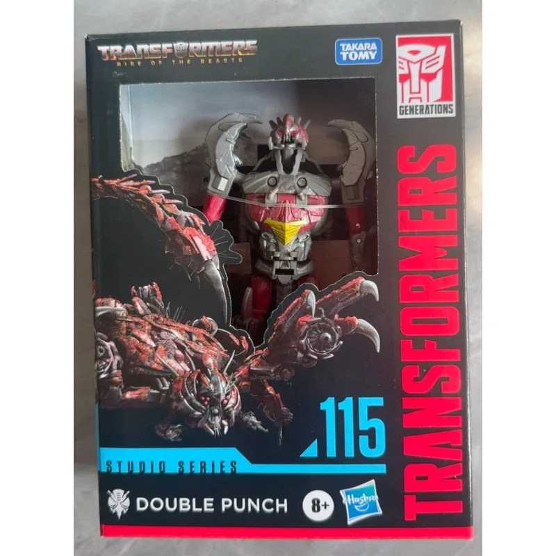 

New Hasbro Transformers Studio Series SS-115 Class D Double Punch Anime Model Action Figures Robot Toy Collectibles Hobbies