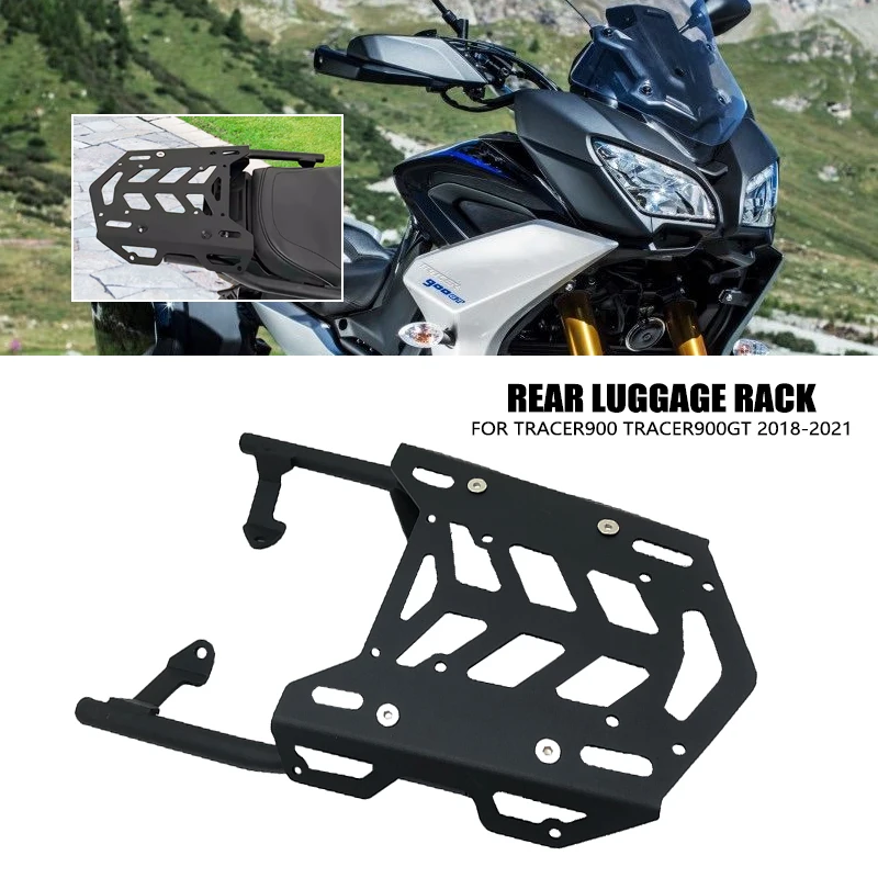 

For Yamaha Tracer900 Tracer 900 Tracer 900GT Tracer900GT 2018-2021 2020 Rear Luggage Rack Carrier Case Support Holder Bracket