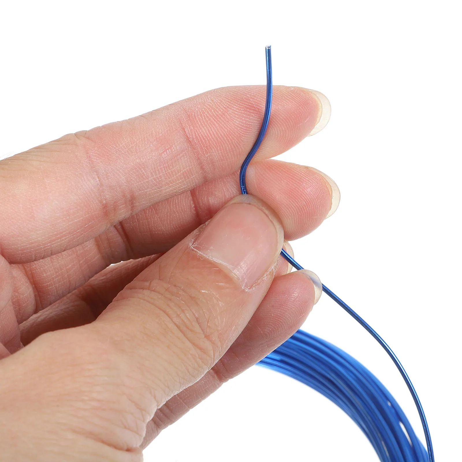 ลวดอลูมิเนียมชุบสี 10 ม้วน ขนาด 1 มม. สำหรับงาน DIY งานฝีมือ งานประดิษฐ์เครื่องประดับ ลวดร้อยลูกปัด ยืดหยุ่น น้ำหนักเบา ทนสนิม สำหรับใช้ในบ้าน