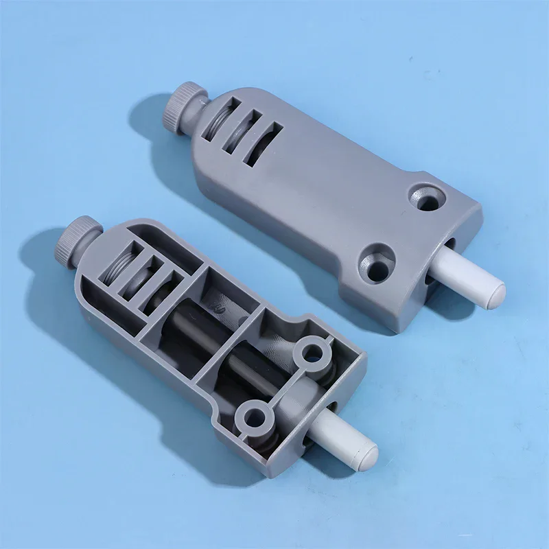 1/2Pcs Cabinet Catches Damper Buffers Wardrobe Stopper Drawer Door Stopper Push Type Rebound Device Furniture Hardware Accessory