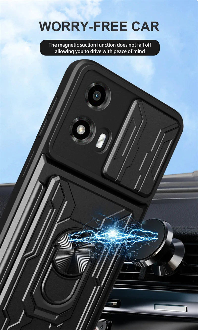 Stoßfeste Rüstung Slide Objektiv Fall Für Motorola Moto Edge 60 Fusion 50 Pro Neo E22 G04 G04s G24 G54 G84 G85 Karte Slot Halter Abdeckung – Detail 11
