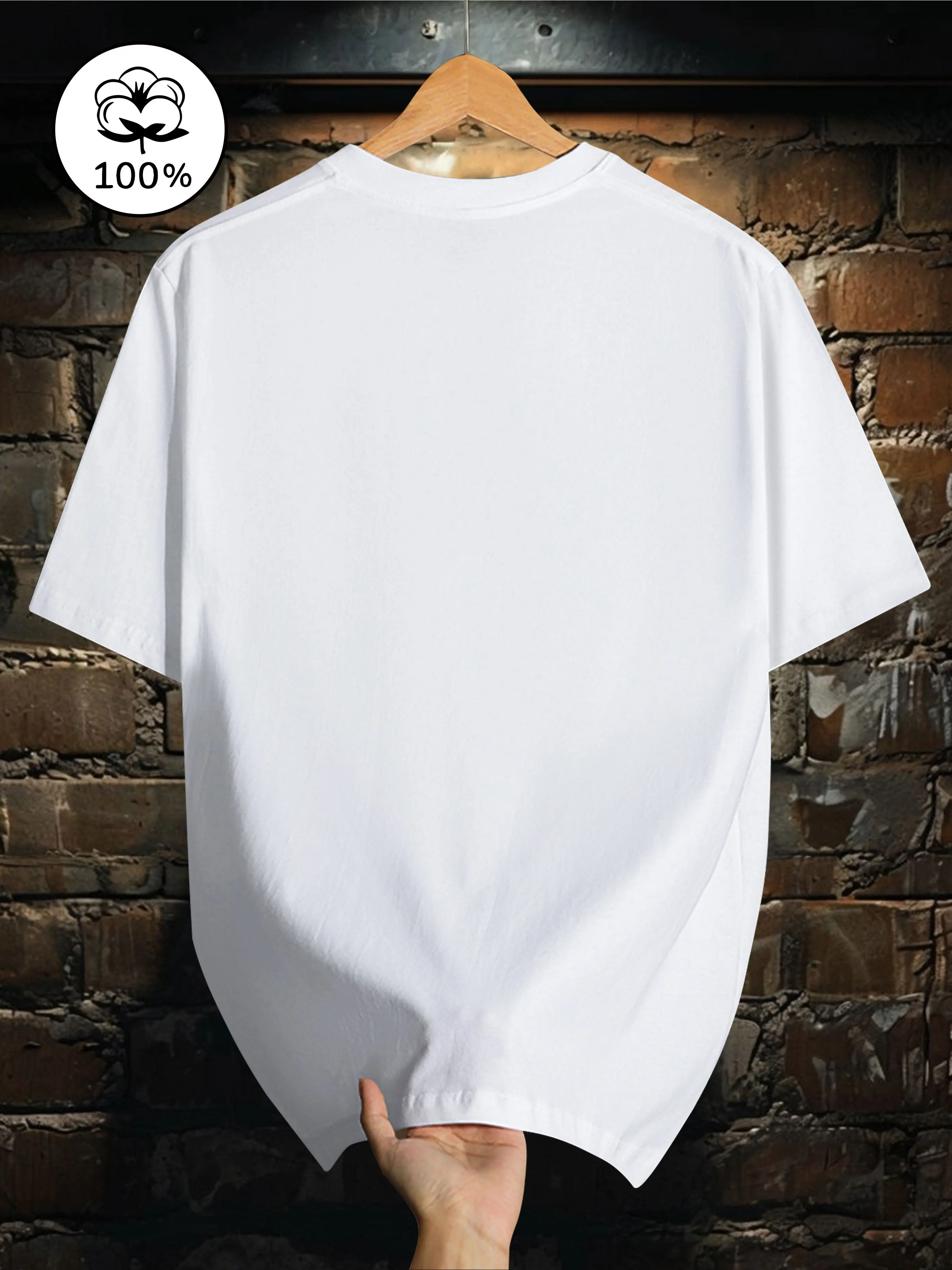 Men 180g Pure Cotton Short Top American Timeless Japanese Wear