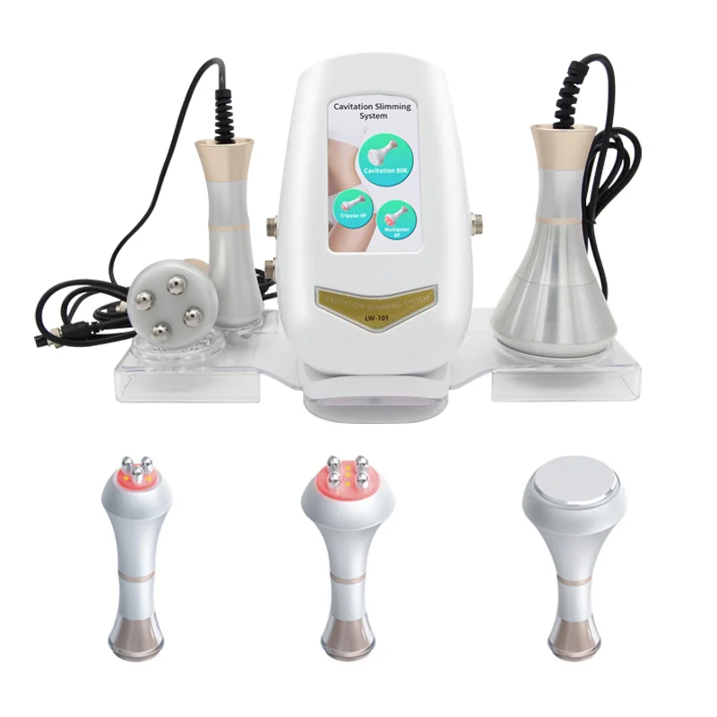 3IN1 80k Cavitation RF Vacuum Machine Weight Loss Skin Tightening Cellulite Remover Body Sculpting Liposuction Fat Burn Device