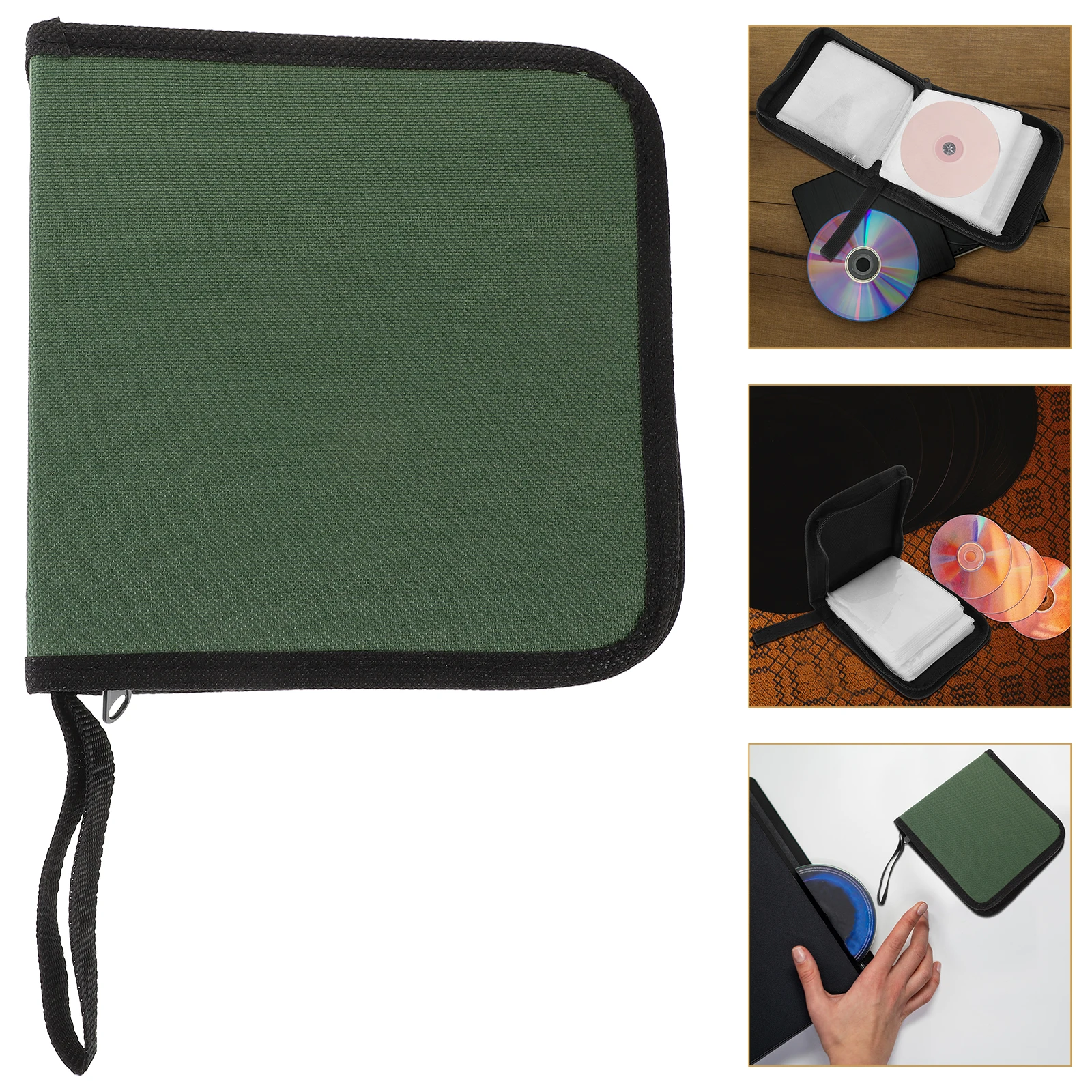 

Car CD Storage Bag Automotive Cases Household Organizer Binder Aluminum Alloy Dvd