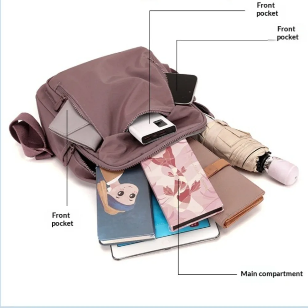 Women Laptop Backpack Lightweight Waterproof Fashion Computer Rucksack Stylish Portable for Outdoor Travel School Daily Commute