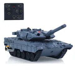 RTR RC Mini Tank  Remote Control Battle Tank Toy Rotate Turret Infrared system Tank Panzer Vehicle Cars Model Toys for Gift