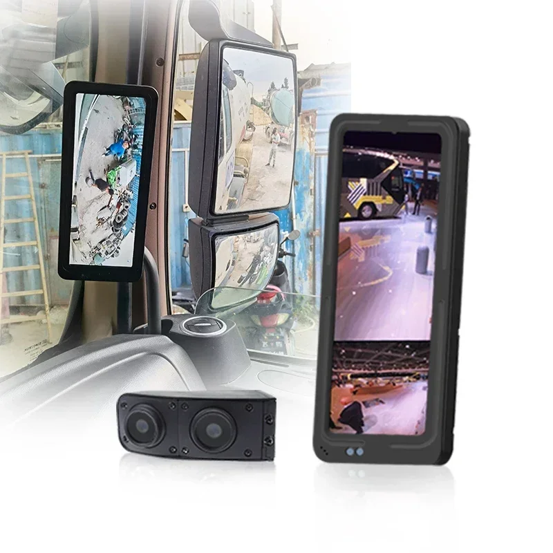 12.3 INCH Full HD Screen Bus Split View Rear View Mirror Monitor Camera System