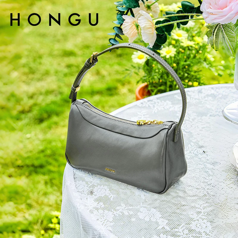 

HONGU Women's Mini Crossbody Phone Bag Solid Color Underarm Bag Commuter Fashion Bag Neutral Minimalist Style Hand Bags H5176209