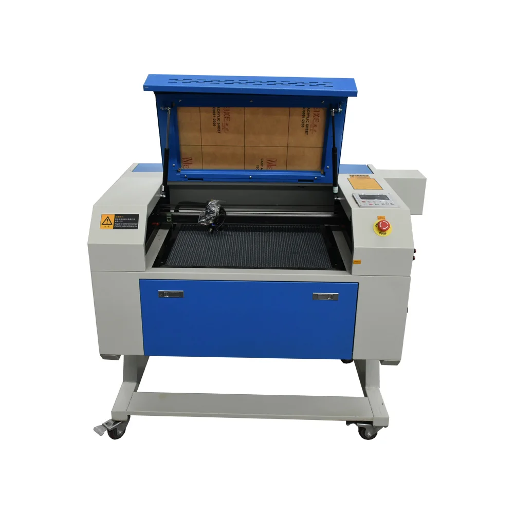 High Speed Mini Laser Engraving Cutting Machine 400*600MM 60W 80W Glass Stone Paper Rubber Cloth Leather Laser Engraver