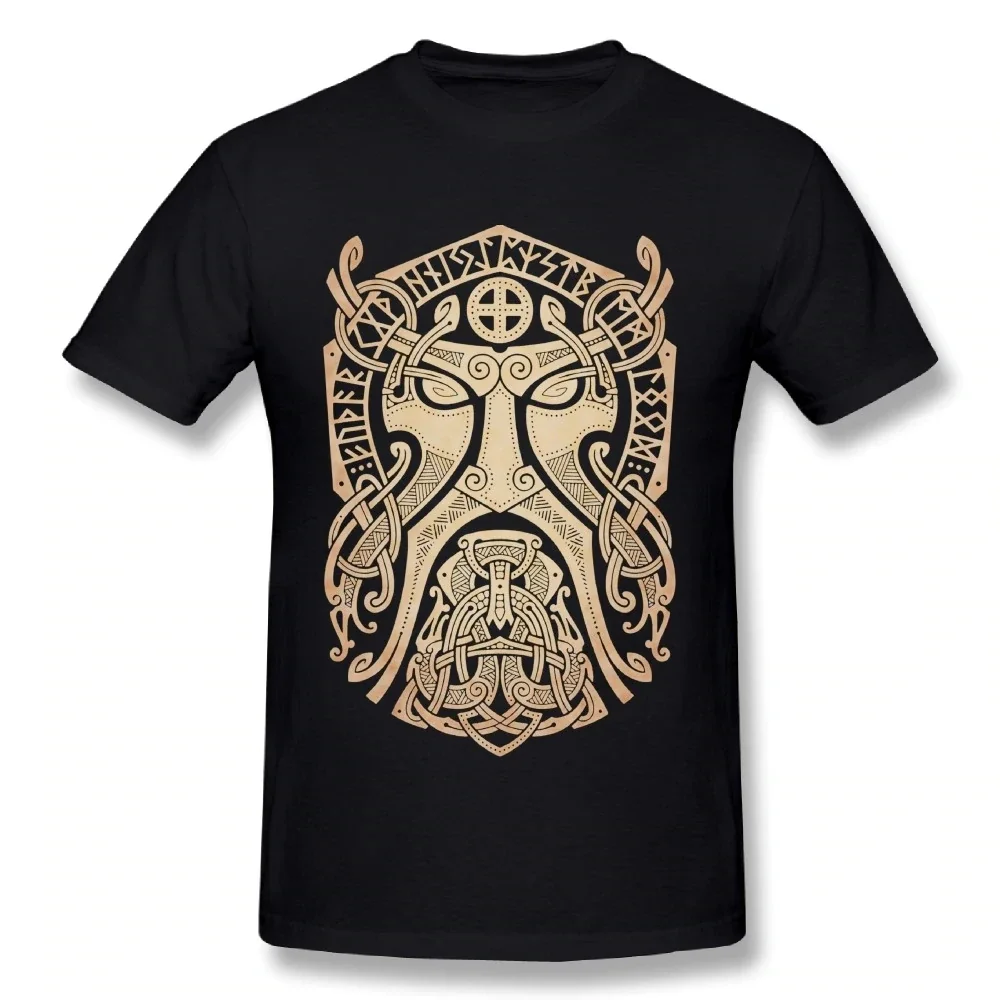 

Norse Mythology Rune Nordic Warrior T-Shirt. Summer Cotton Short Sleeve O-Neck Mens T Shirt New S-3XL