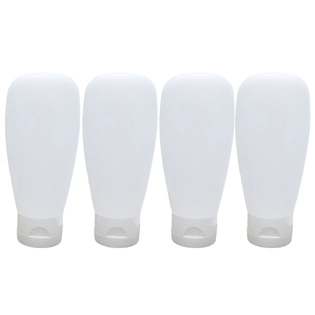 

Shampoo Conditioner Shower Gel Empty Bottle Set 100ml Portable Leakproof Travel Size Dispensers Refillable Mini Plastic