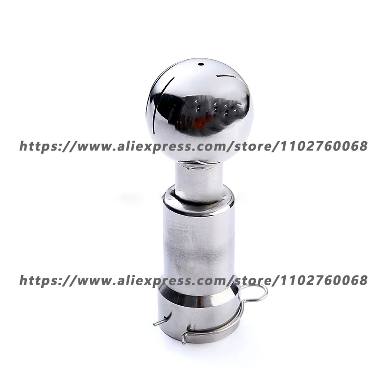 Imagem -03 - Novos Pulverizadores 19 mm 25 mm 32 mm 38 mm 51 mm Ss304 360 Graus Rotating Tank Cleaning Bocal Cip Rotary Spray Cleaning Bola Cip para Tanque