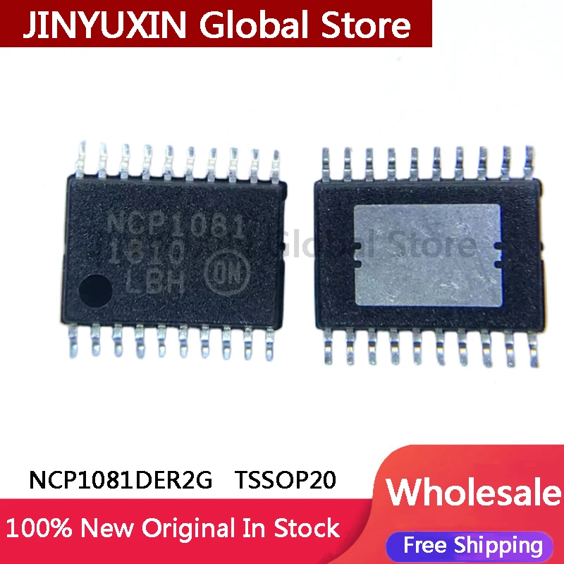 1Piece NCP1081DER2G NCP1081 1081 TSSOP-20 IC Chip In Stock Wholesale