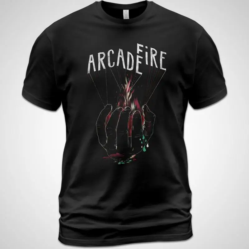 تي شيرت قطني Arcade Fire Rock The Suburbs Win Butler Regine Chassagne