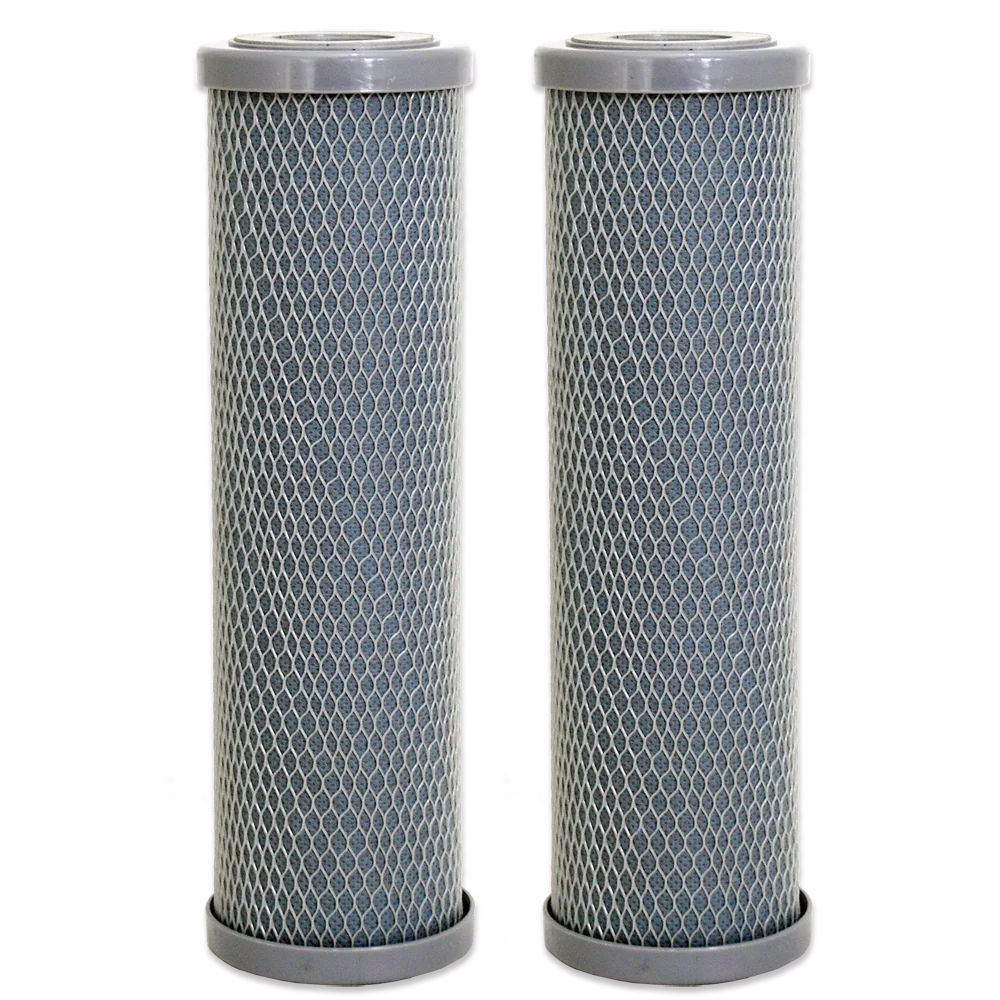 Coronwater CCBC-10C Wasser Filter Coconut Shell Aktivkohle Block RO Ersatz Wasser Filter Patrone