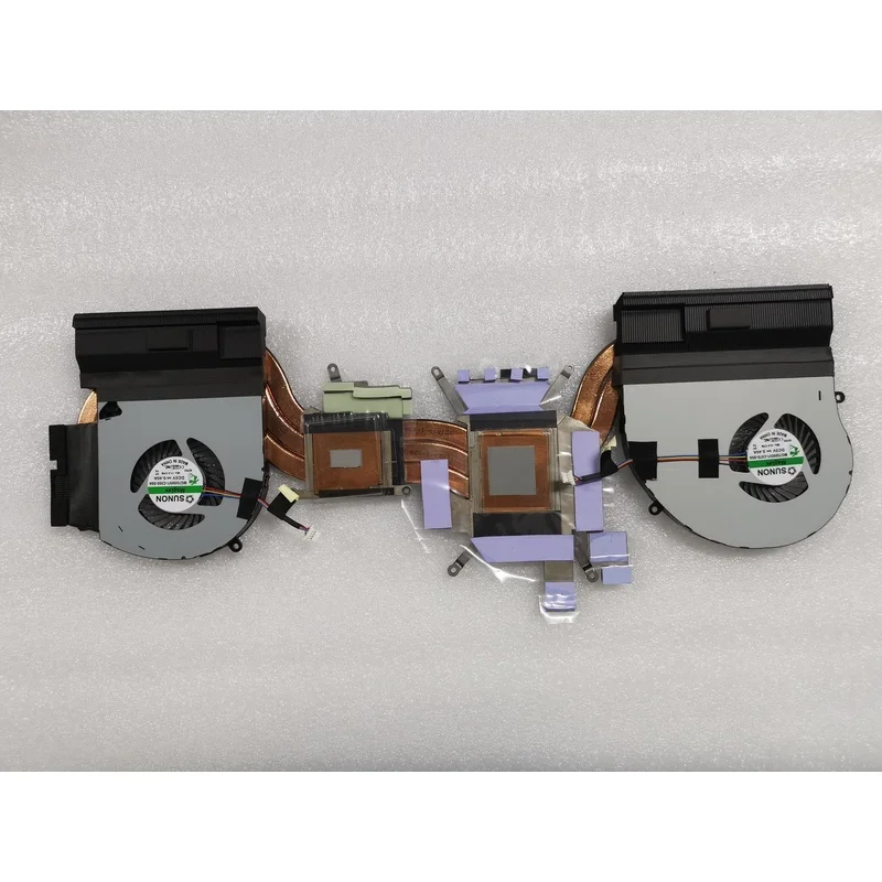 OEM Replacement CPU GPU Fan & Heatsink for Dell Alienware 17 R5 GTX1080 0FJ5DK 138W