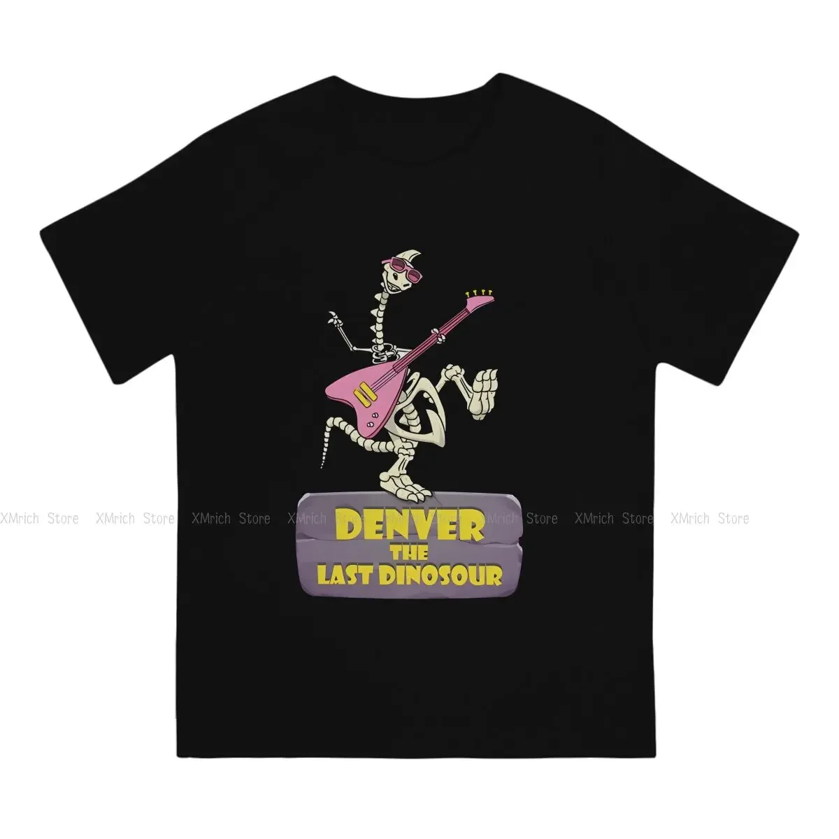 Guitarist Hip Hop TShirt Denver the last dinosaur Leisure T Shirt Summer Stuff For Adult