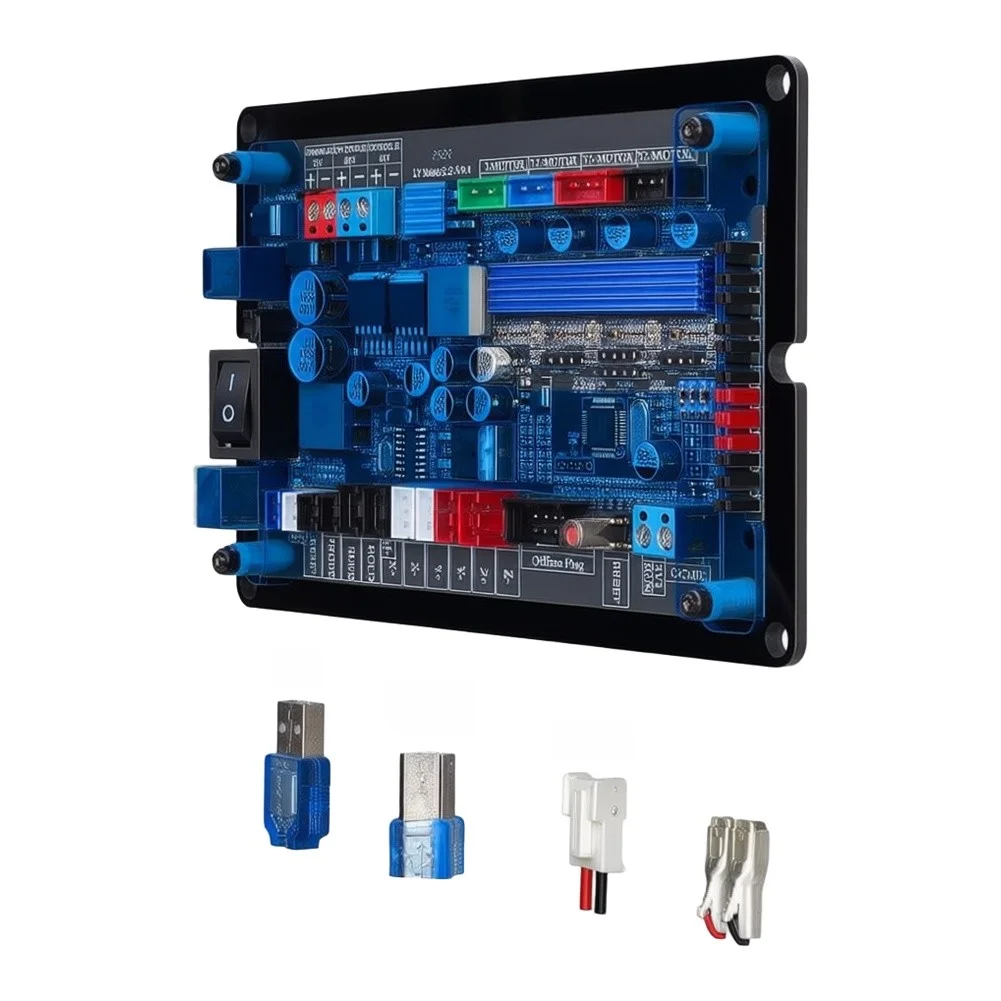 For CNC Controller Board 3 Offline Operation Support Pre Stored Tasks for Field Engraving and Portable Machining