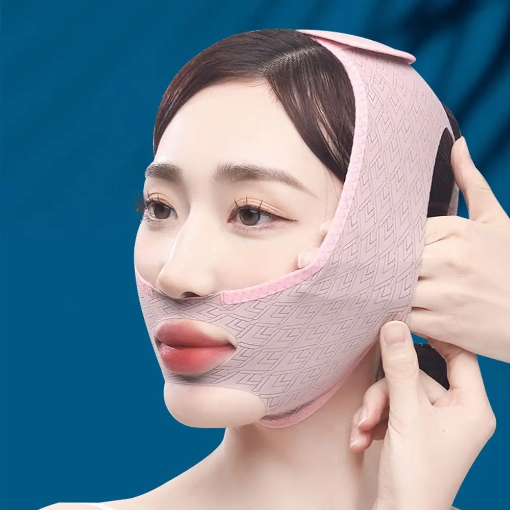 Face V Shaper Facial Slimming Bandage Relaxation Lift Up Belt Shape Lift Reduce Double Chin Face Thining Band Massage