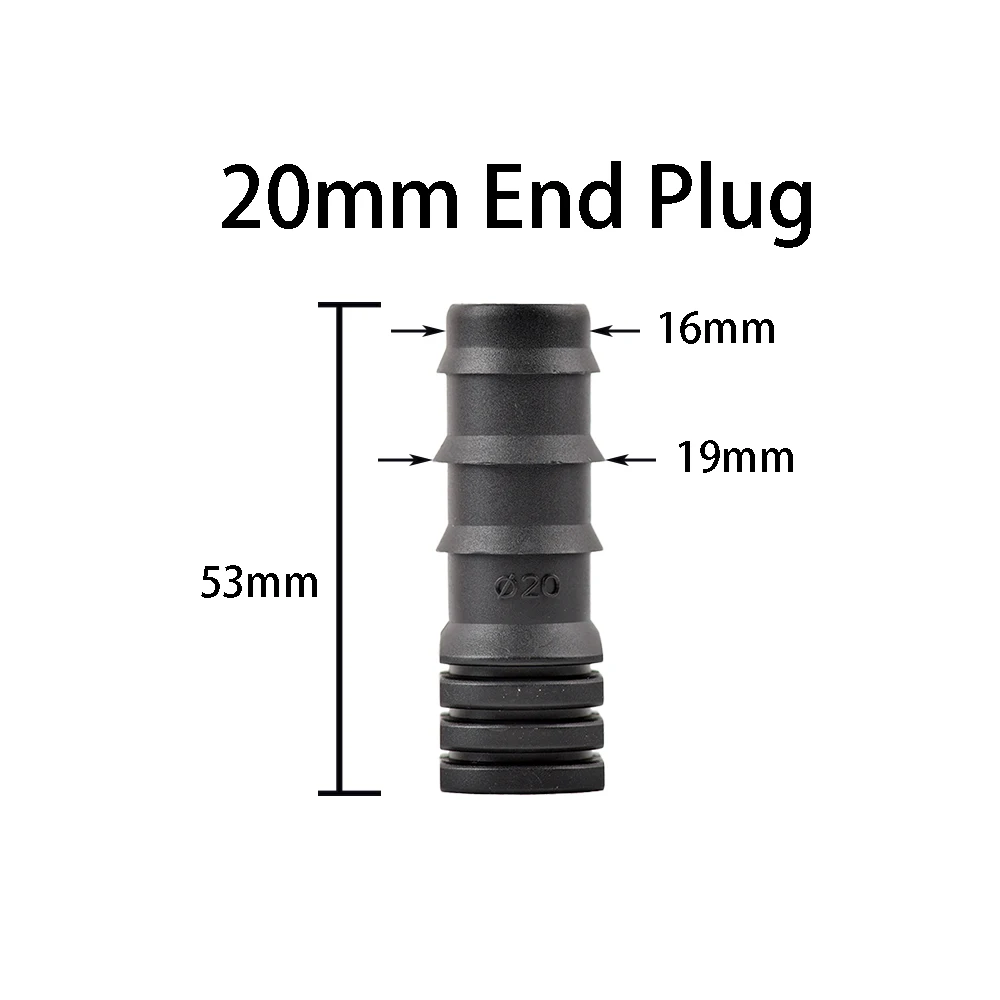 5 sztuk nawadnianie ogrodu rury montażu 16 20 25mm Pe Tube Tee kolanko Barb złącze wtyk końcowy reduktor Tee z mikrootworami Adapter