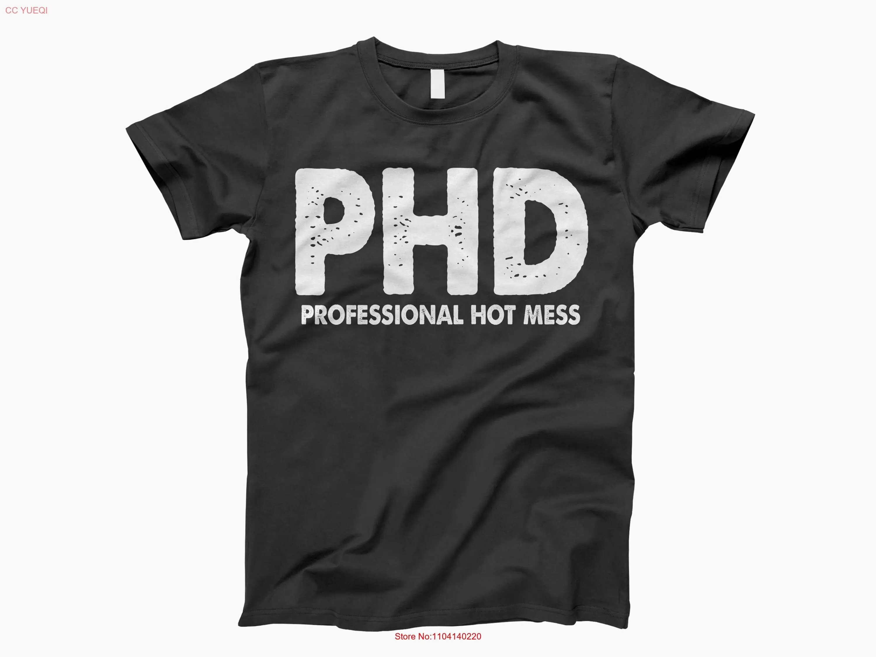 

Футболка Phd Graduate Funny Work Hard Play Coffee Lover Student Study Busy Professional с длинными или короткими рукавами
