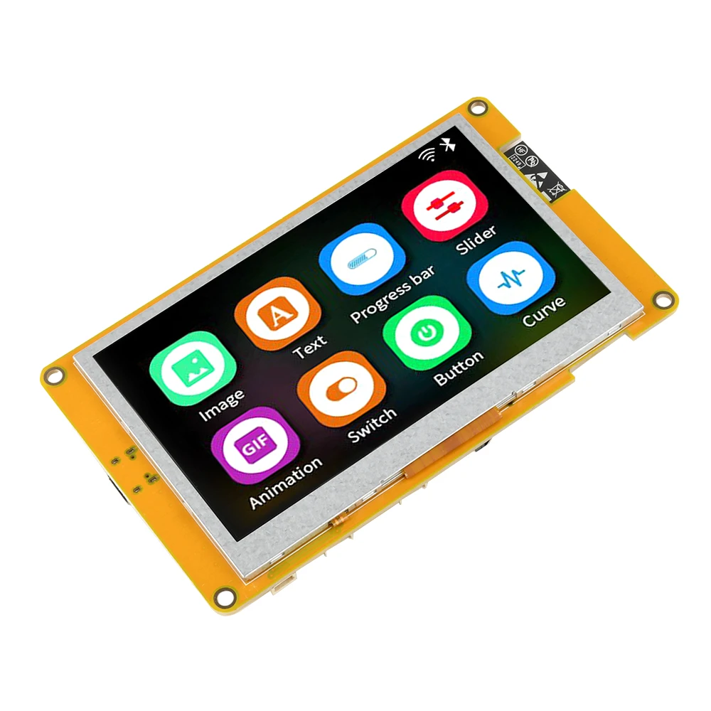 ESP32-S3 WiFi BT Entwicklungsboard 4,3-Zoll-Display 480x272/800x480 Auflösung Typ-C Touchscreen/Nicht-Touchscreen-Optionen Verfügbar – Detail 9