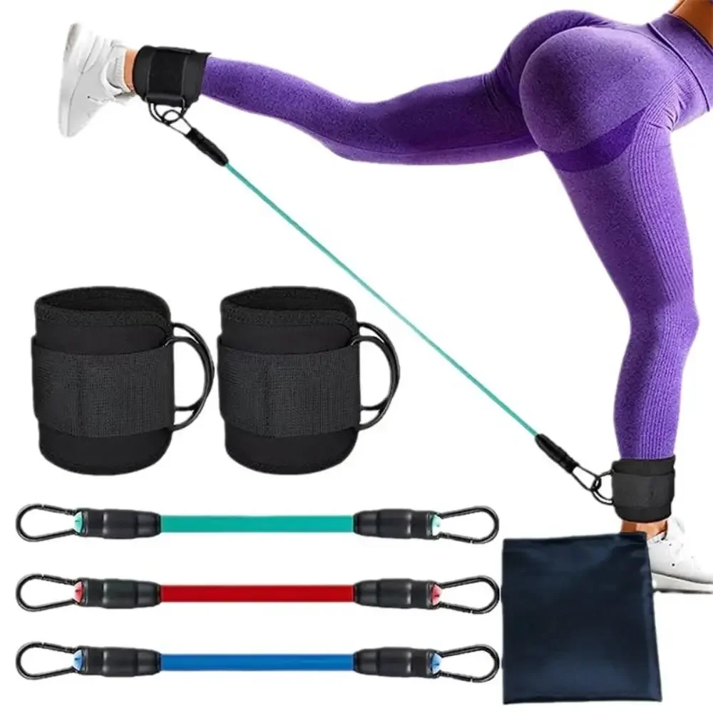 

Ankle Resistance Bands with Cuffs Ankle Bands Working Out Leg Booty Workout Equipment Fitness Training Exercise Band