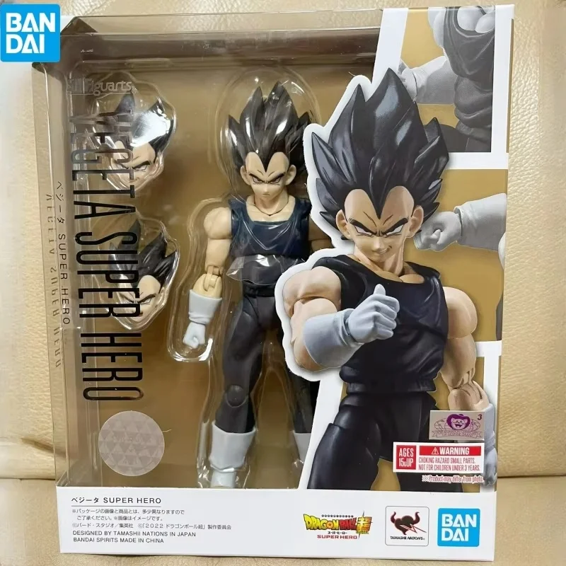 Hot Original Bandai Dragon Ball Shf Vegete Vegeta Action Figure Toy Super Hero Shfigures Figura Model For Birthday Gift