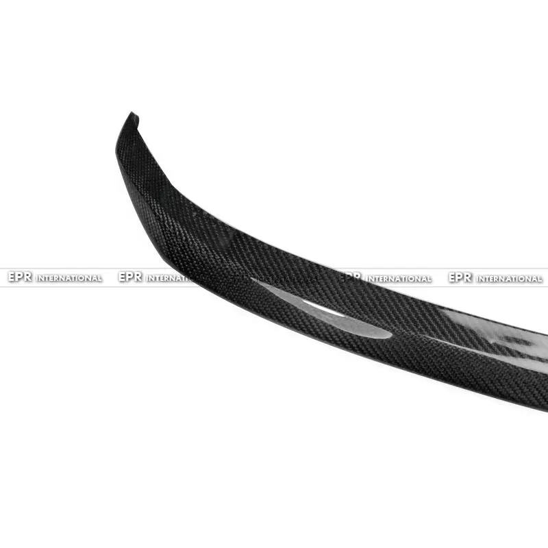 Suitable for Nissan Z34 370z carbon fiber car modification parts, front lip small surrounding TK model, front bar head lip front - view 4