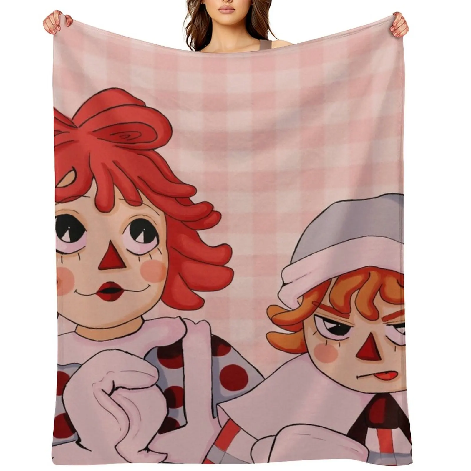 

Ann and Andy Throw Blanket Luxury Brand blankets and throws christmas decoration Summer Blankets