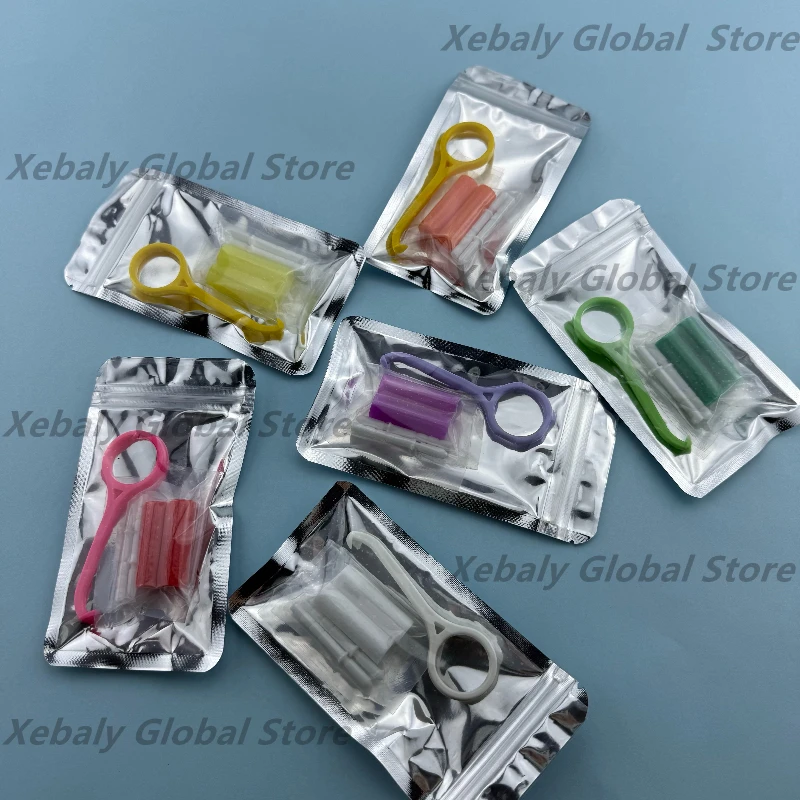 30Sets Dental Silicone Orthodontic Fruit Flavored Bite Correction Orthodontic Chewers Invisible Bite Stick Consumables
