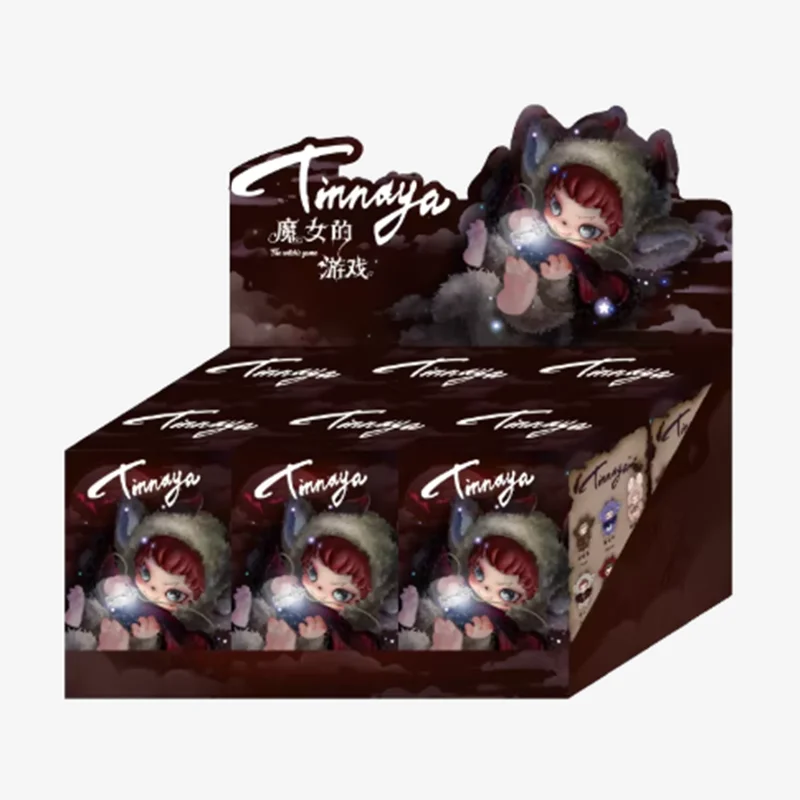 

Treein Land Little Witch Tinnaya Witch's Game Series Blind Box Vinyl Plush Backpack Figure Trendy Toy Home Exquisite Gift