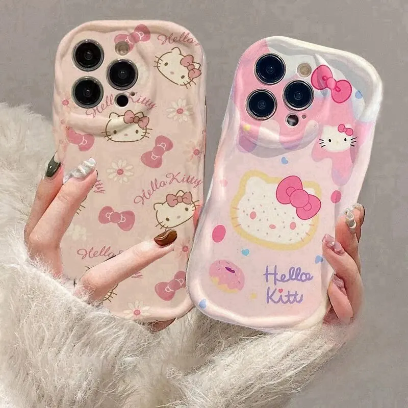 Phone Case for VIVO Y22S Y36 Y17S Y21 Y33S Y21S Y35 Y15S Y15A Y01 Y16 Y20 V29E V30E V25 V23 V27 V30 Pro Y100 Cover Hello Kitty