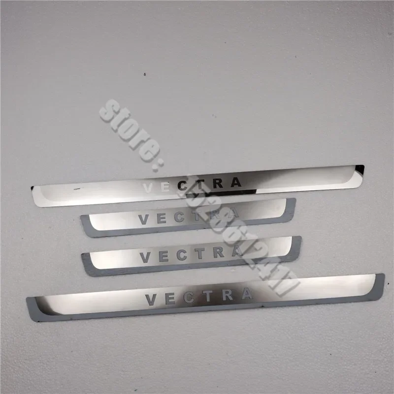 For Vauxhall Opel Vectra Stainless Steel Door Sill Scuff Plate/Door Sill Protection Welcome Pedal Car Threshold Auto Accessories