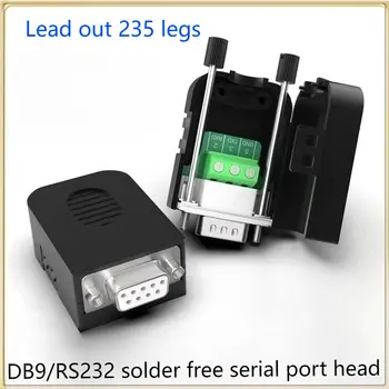 1 ks RS232 DB9 Breakout konektor 9 pinů samec/samice RS485 COM konektor D-SUB konektory 21-24 AWG drát nepájivý konektor 10 nejlepší prodej Konektor RS485 - №4