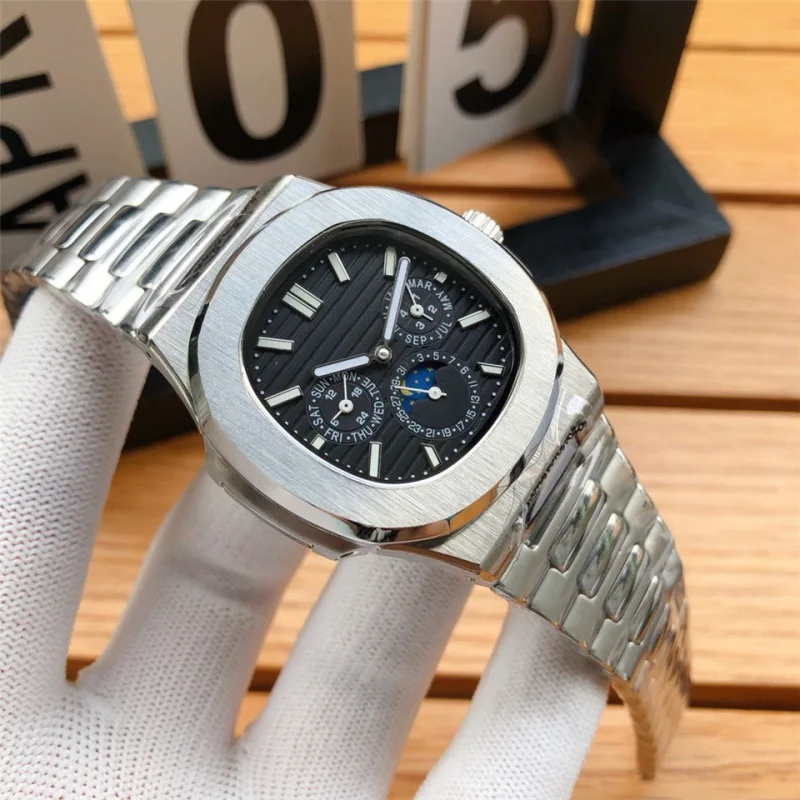 Stable Business Men's Automatic Mechanical Watch Waterproof and Wear-resistant Large Dial, The First Choice for Holiday Gifts